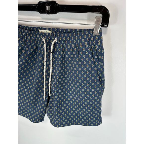 J.Crew 5" Stretch Swim Trunk Geometric Print with ECONYL Nylon Size XS Mens - Picture 9 of 13